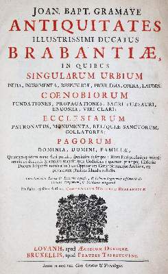 Bild Nr.1: 143-2418 Gramaye,J.B.: (Verschiedene Länder - Geschichte, Benelux)