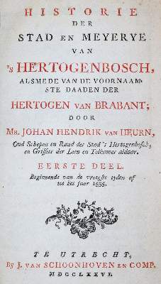 Bild Nr.1: 143-2420 Heurn,J.H.v.: (Verschiedene Länder - Geschichte, Benelux)