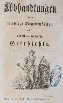 Bild Nr.1: 143-2434 Faesi,J.G.: (Verschiedene Länder - Geschichte)