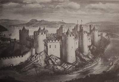 Bild Nr.4: 143-2438 Burgen u. Schlösser.: (Verschiedene Länder - Geschichte, Grossbritannien)