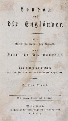 Bild Nr.1: 143-2440 Ferri de St.Constant,(J.L.).: (Verschiedene Länder - Geschichte, Grossbritannien)