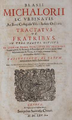 Bild Nr.1: 143-246 Michalorius,B.: (Alte Drucke, Handschriften und Theologie)
