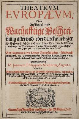 Bild Nr.1: 143-2462 Merian,M.: (Verschiedene Länder - Geschichte)