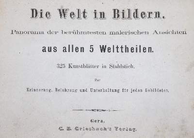 Bild Nr.1: 143-2499 Welt in Bildern, Die.: (Verschiedene Länder - Geschichte)