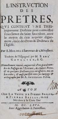 Bild Nr.1: 143-250 Molina,A.: (Alte Drucke, Handschriften und Theologie)