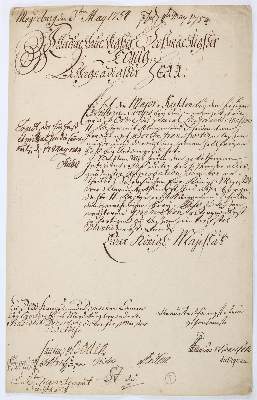 Bild Nr.1: 143-2505 Boden, August Friedrich von,: (Autographen)