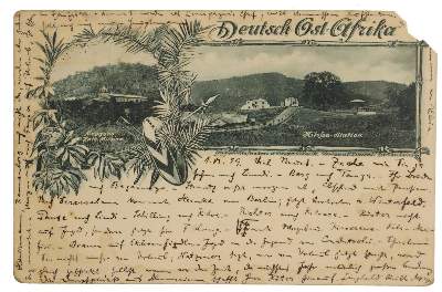 Bild Nr.2: 143-2507 Deutsch-Ostafrika.: (Autographen)