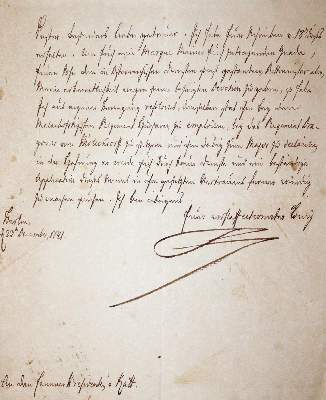 Bild Nr.1: 143-2514 Hohenzollern.: (Autographen)