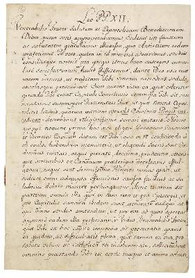 Bild Nr.1: 143-2522 Leo XII.,: (Autographen)
