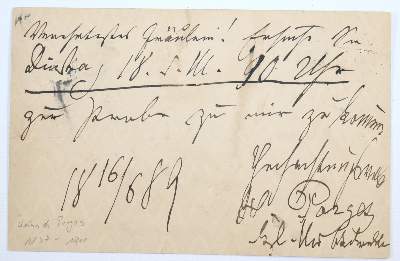 Bild Nr.2: 143-2531 Porges, Heinrich,: (Autographen)