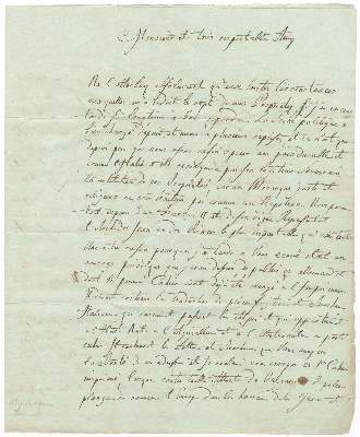 Bild Nr.1: 143-2536 Salis-Marschlins, Karl Ulysses von,: (Autographen)