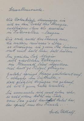 Bild Nr.2: 143-2545 Uhthoff, Gerda,: (Autographen)