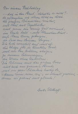 Bild Nr.4: 143-2545 Uhthoff, Gerda,: (Autographen)