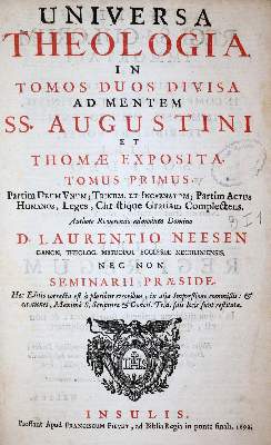 Bild Nr.1: 143-257 Neesen,L.: (Alte Drucke, Handschriften und Theologie)