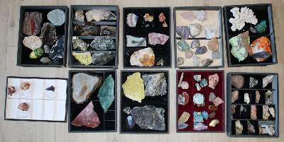 Bild Nr.1: 143-2579 Mineraliensammlung.: (Varia)