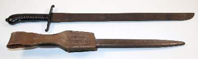 Bild Nr.2: 143-2628 Seitengewehr u. Machete: (Varia, Waffen)