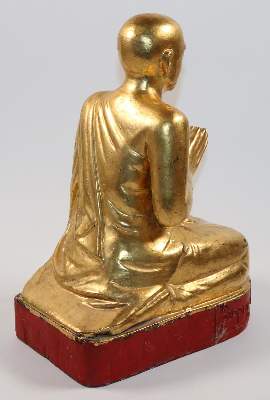 Bild Nr.4: 143-2667 Betender Mönch,: (Asiatika)