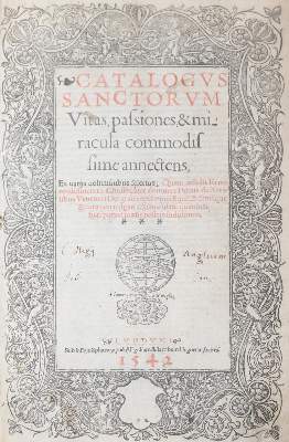 Bild Nr.1: 143-268 Petrus de Natalibus (Pietro dei Nadali).: (Alte Drucke, Handschriften und Theologie)
