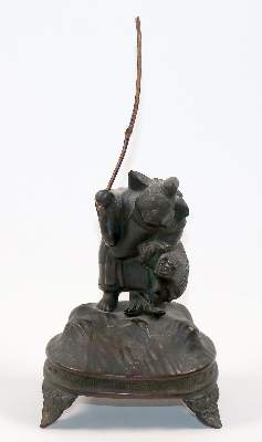 Bild Nr.1: 143-2681 Fischer mit Karpfen.: (Asiatika)
