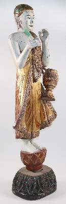 Bild Nr.3: 143-2725 Stehender Buddha: (Asiatika)