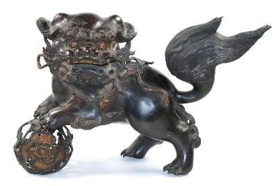 Bild Nr.1: 143-2736 Tempellöse.: (Asiatika)