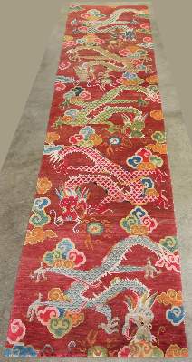 Bild Nr.10: 143-2745 Drachengalerie Tibet: (Asiatika, Teppiche)