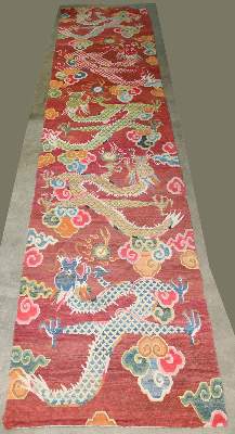 Bild Nr.11: 143-2745 Drachengalerie Tibet: (Asiatika, Teppiche)