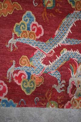 Bild Nr.117: 143-2745 Drachengalerie Tibet: (Asiatika, Teppiche)