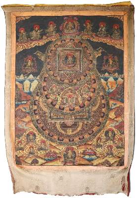 Bild Nr.1: 143-2748 Thangka, 3-rädriges: (Asiatika)
