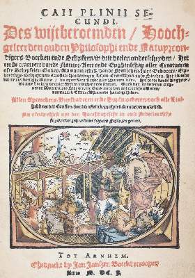 Bild Nr.1: 143-275 Plinius Secundus,G.: (Alte Drucke, Handschriften und Theologie)