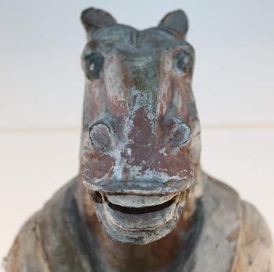 Bild Nr.2: 143-2754 Zodiac-Figur mit Pferdekopf.: (Asiatika)