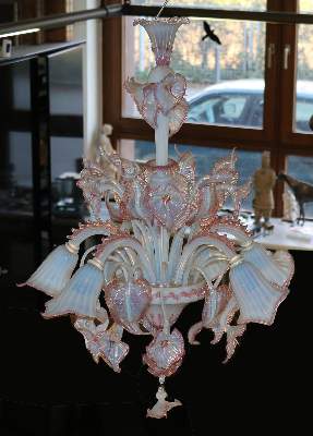 Bild Nr.15: 143-2770 Deckenleuchter.: (Glas)