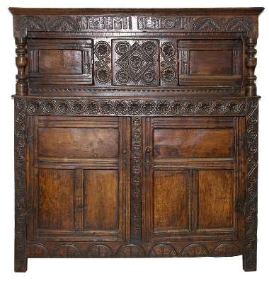 Bild Nr.3: 143-2778 Hallenschrank norddeutsch um 1700: (Möbel)