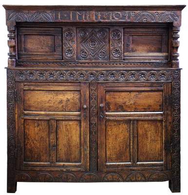 Bild Nr.7: 143-2778 Hallenschrank norddeutsch um 1700: (Möbel)