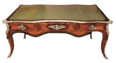 Bild Nr.1: 143-2781 Französischer Schreibtisch.: (Möbel, Schreibtische)