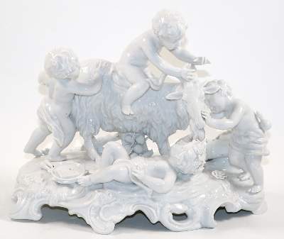 Bild Nr.1: 143-2794 Bacchus u. Knaben: (Porzellan u. Keramik)