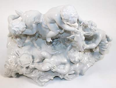 Bild Nr.2: 143-2794 Bacchus u. Knaben: (Porzellan u. Keramik)