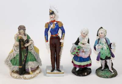 Bild Nr.3: 143-2811 Porzellanfiguren.: (Porzellan u. Keramik)