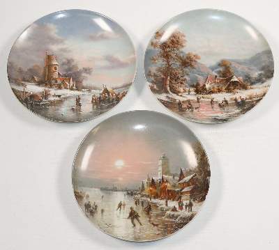 Bild Nr.1: 143-2815 Sammelteller, Drei.: (Porzellan u. Keramik)