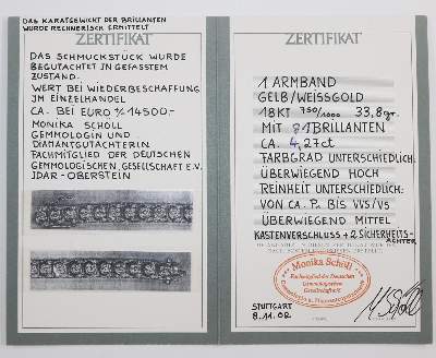 Bild Nr.3: 143-2822 Armband.: (Schmuck, Armbänder)