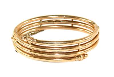 Bild Nr.1: 143-2823 Armreif um 1900.: (Schmuck, Armbänder und Armreifen)
