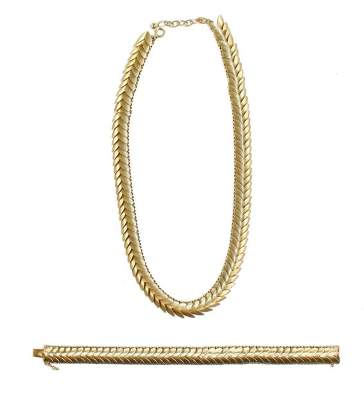 Bild Nr.1: 143-2835 Collier u. Armband: (Schmuck, Colliers)