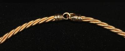 Bild Nr.2: 143-2842 Kordel-Collier, Wellendorff.: (Schmuck)