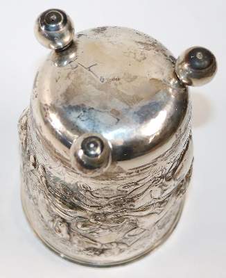 Bild Nr.4: 143-2871 Kugelfussbecher.: (Silber)