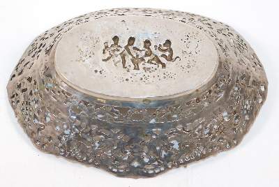 Bild Nr.2: 143-2874 Silberschale mit: (Silber)