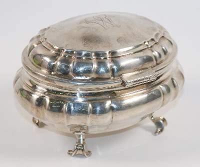 Bild Nr.3: 143-2877 Zuckerdose Berlin.: (Silber)
