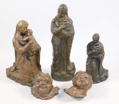 Bild Nr.1: 143-2885 Madonnen u.: (Skulpturen - Plastiken)