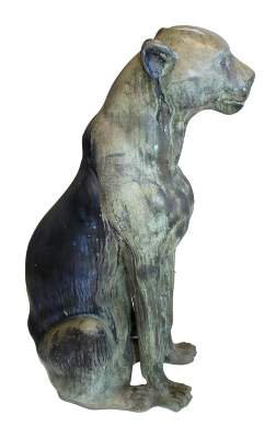 Bild Nr.4: 143-2888 Panther Bronze.: (Skulpturen - Plastiken)