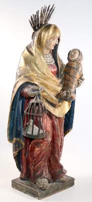 Bild Nr.23: 143-2923 Anna Selbdritt.: (Volkskunst, Religiöse Volkskunst)