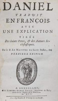 Bild Nr.1: 143-297 (Sacy,C.L.M.).: (Alte Drucke, Handschriften und Theologie)